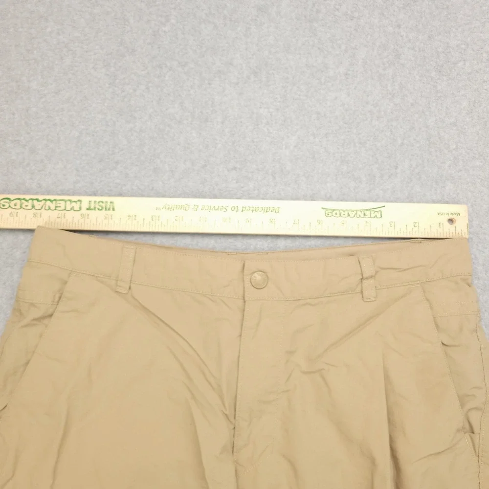 The North Face Horizon 2.0 Cargo Shorts Khaki Mens Size 36 Outdoor Hiking Casual
